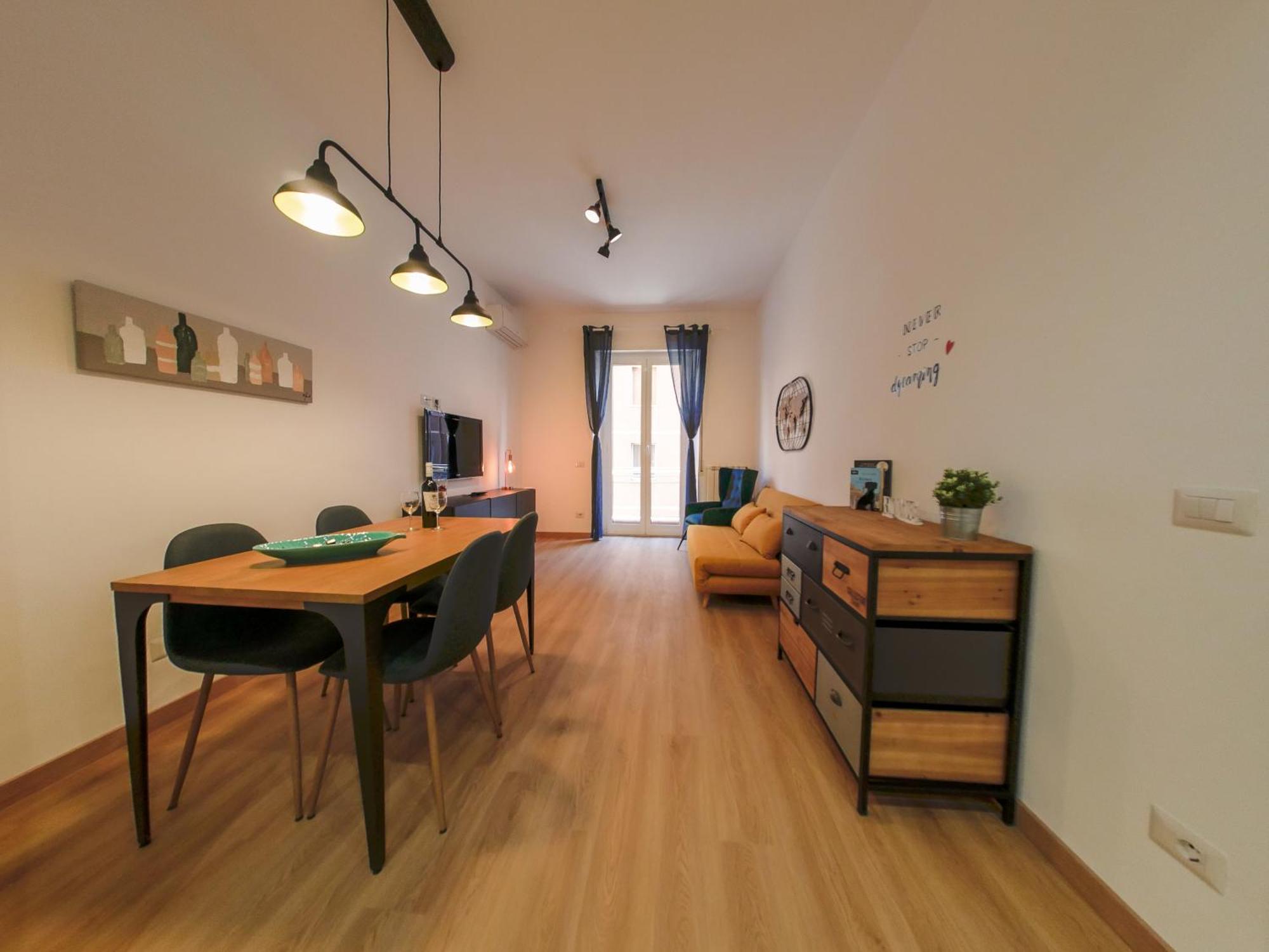 Chic Modern 2-Bedroom Near Metro Roma Ngoại thất bức ảnh